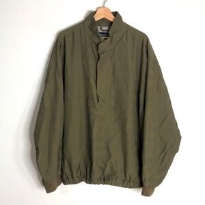 FootJoy Men's Green Lined Pullover Golf Windbreaker Jacket size‎ large